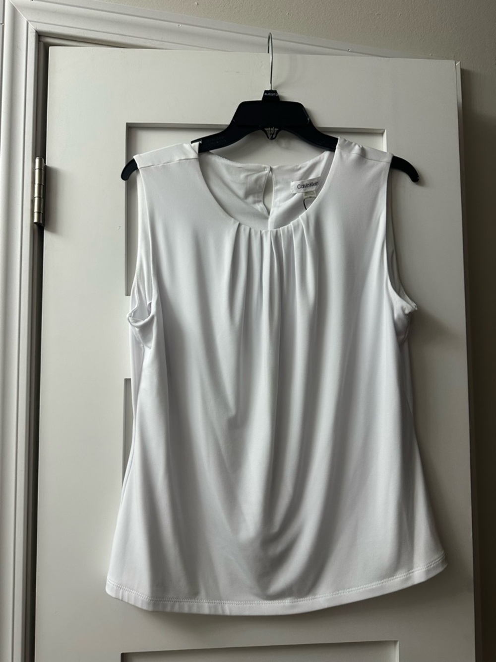 Calvin Klein White SleevelessTop